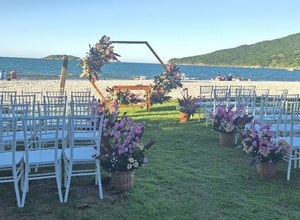 Espaço Ondas nos Ingleses: Casamento com vista para o mar em Florianópolis